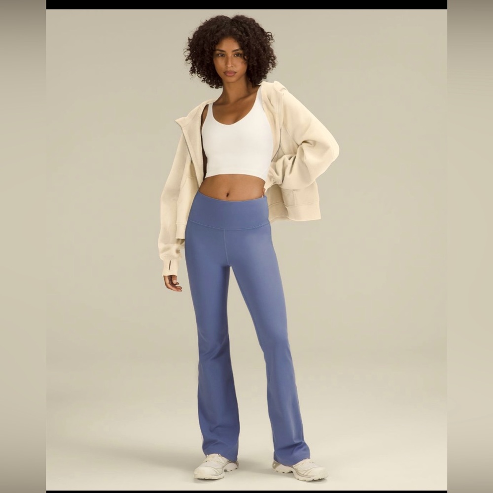 Lululemon groove flare pants women size 2- in Water Drop color